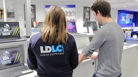 Les magasins LDLC sont spécialisés dans la vente d'équipements informatiques.