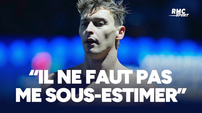 Natation : “Il ne faut pas me sous-estimer”, prévient Grousset