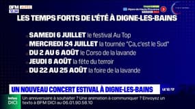 Festivals, concerts, corso... un été riche en animations pour Digne-les-Bains