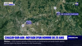 Ain: un Lyonnais de 25 ans meurt noyé au plan d'eau de Chazey-sur-Ain
