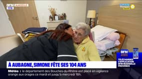 Aubagne: une native de Marseille fête aujourd'hui ses 104 ans