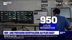 Covid-19: la pression hospitalière "au plus haut" dans les Hauts-de-France