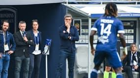 David Guion lors du match de Ligue 1 entre Bordeaux et Nice, le 1er mai
