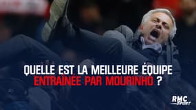 Quelle est la meilleure équipe entraînée par Mourinho ?