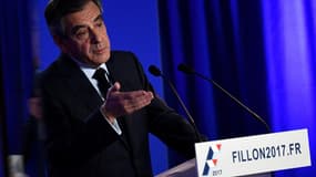 François Fillon lors de sa conférence de presse le 6 février 2017