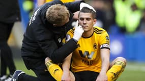 Le milieu de terrain britannique Conor Coady (Wolverhampton), le 10 mars 2019