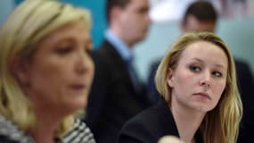 Marine Le Pen et Marion Maréchal-Le Pen en mars 2015