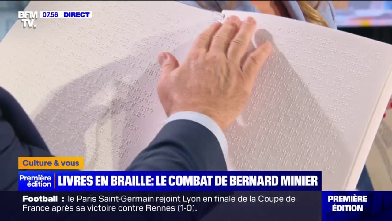 Livres en braille: le combat de Bernard Minier, l'écrivain aux 6 ...