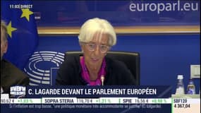 Christine Lagarde: "Je ne m'adresserai pas aux opérateurs des marchés financiers"