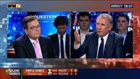 François Bayrou face à Fabrice Lundy dans BFM Politique: "Les décisions d'Etat devraient relever de la transparence et de l'opacité"