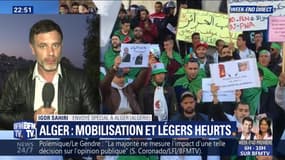 Alger: Mobilisation et légers heurts