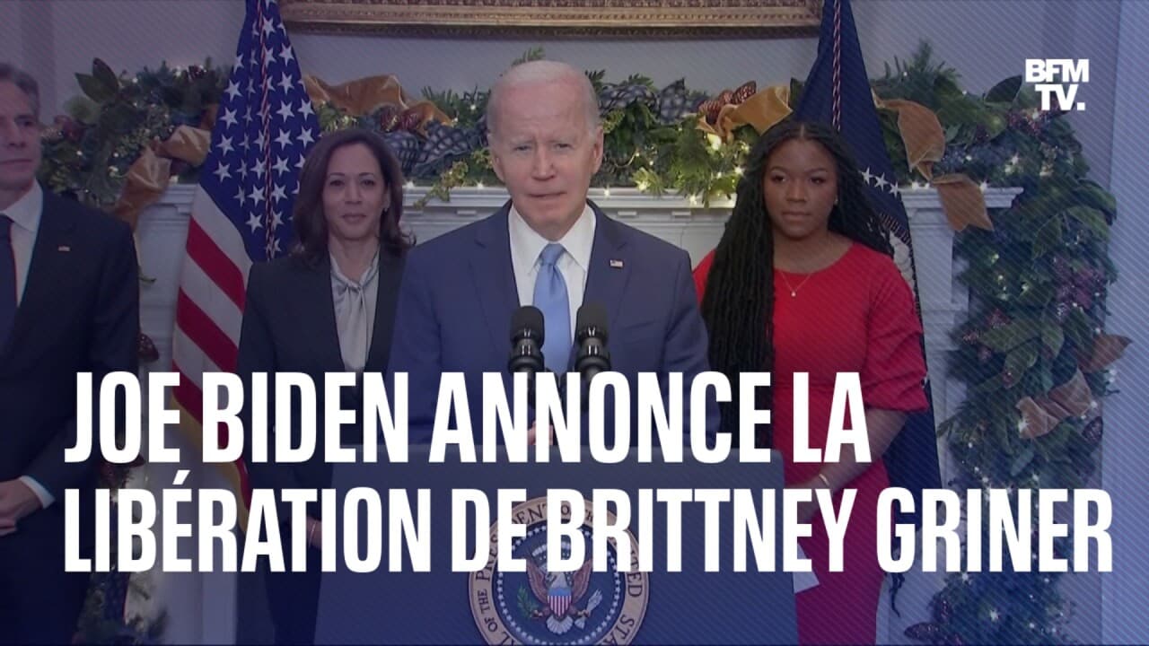 Brittney Griner libérée le discours en intégralité de Joe Biden