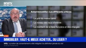 BFM éco : Immobilier, vaut-il mieux acheter... ou louer ? - 30/10