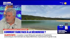 Le vice-président de la chambre d'agriculture dans les Alpes-Maritimes, explique que la sécheresse est déjà très présente dans le département