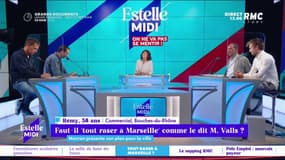 "Je suis outré par les propos de Manuel Valls, comment peut-on dire raser entièrement des quartiers ? C'est impossible et il le sait très bien" Rémy, auditeur RMC et habitant de Marseille ne comprend absolument pas les propos de l'ancien Premier ministre.