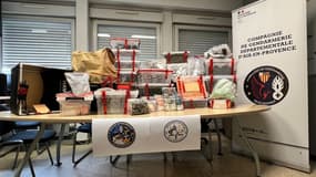 Une saisie de la compagnie de gendarmerie départementale d'Aix-en-Provence
