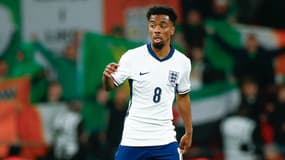 Angel Gomes lors d'un match de l'Angleterre en Ligue des nations, le 17 novembre 2024
