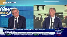 Joël Barre (Délégué général pour l’armement): "De notre côté (français), la porte est ouverte, si nous pouvons rapprocher les deux projets d'avions de combat qui existe aujourd'hui l'échelle européenne, ce sera une bonne chose pour tous"