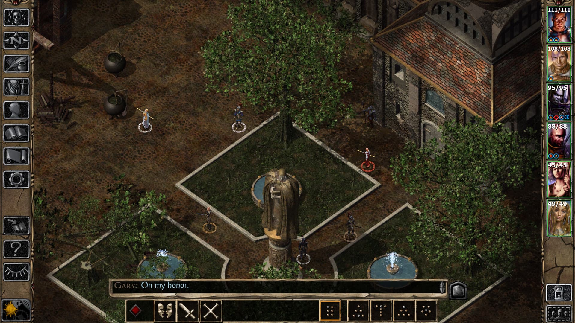 Image tirée du jeu Baldur's Gate 2 sorti en 2000