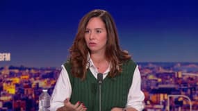 Sarah Knafo, députée européenne "Reconquête", vendredi 28 novembre. 