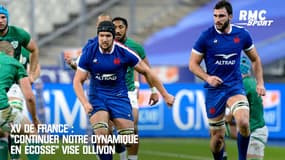 XV de France : "Continuer notre dynamique en Ecosse" vise Ollivon 