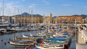 Le port de Nice le 4 avril 2025.