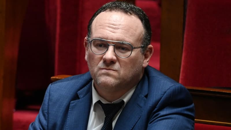 Damien Abad à l'Assemblée nationale, le 14 mars 2023.