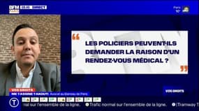 Vos droits: les policiers peuvent-ils me demander la raison d'un rendez-vous médical?