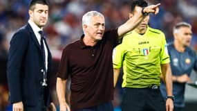 José Mourinho, entraîneur de l'AS Roma