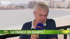 Football / Luis Fernandez chante la Marseillaise - 30/06