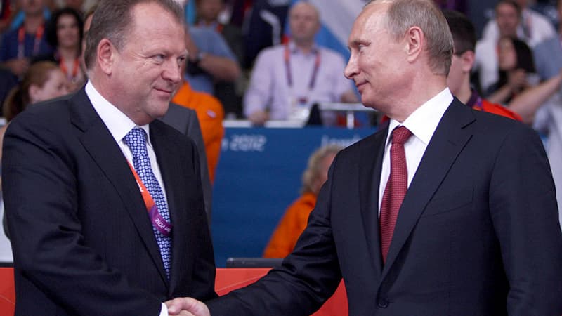 Marius Vizer et Vladimir Poutine