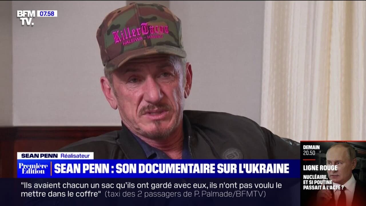 "Superpower" le documentaire de Sean Penn sur l'Ukraine diffusé pour