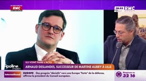 Arnaud Deslandes, successeur de Martine Aubry à Lille