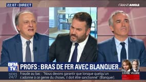 Profs: bras de fer avec Blanquer (1/4)