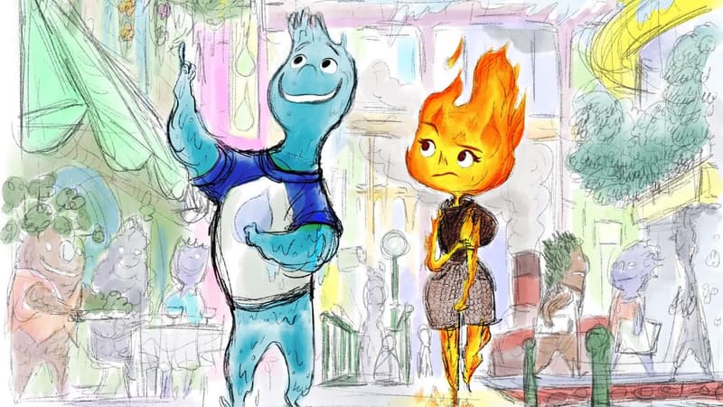 Regarder la vidéo Pixar dévoile un visuel et l'histoire de son prochain film, 
