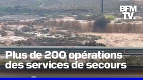  Pluies diluviennes, état d'urgence...Les images des inondations à Lanzarote, aux Canaries 