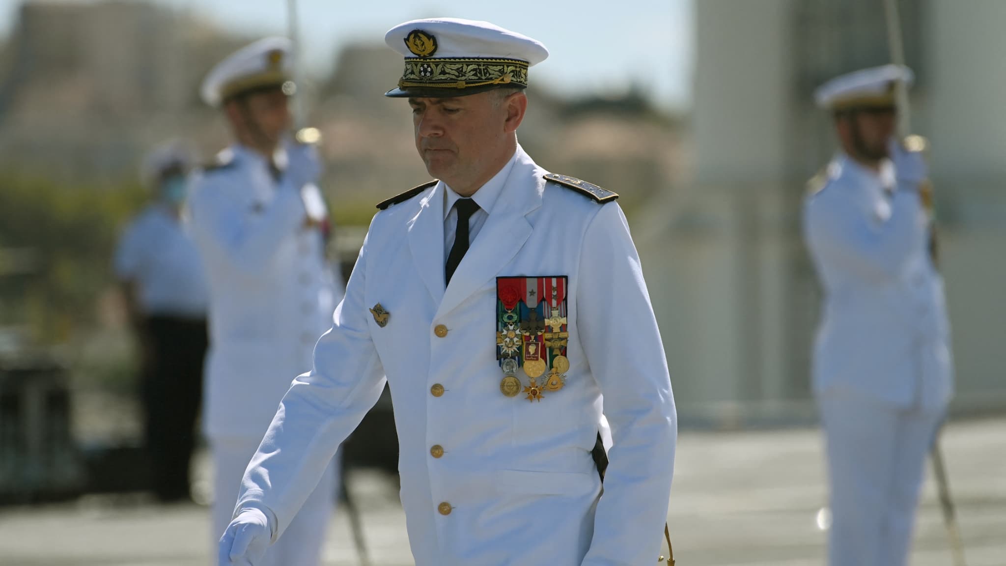 L'amrial Pierre Vandier prendra les fonctions de Major général des Armées le 1er septembre 2023