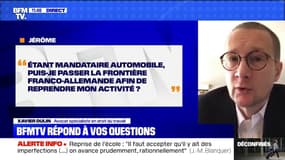 Mandataire automobile, puis-je passer la frontière franco-allemande pour reprendre mon activité? BFMTV répond  vos questions