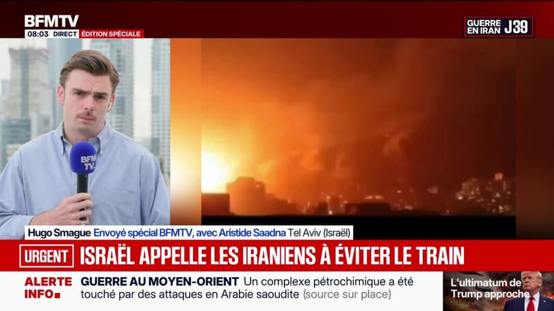 Guerre au Moyen-Orient: Israël appelle les Iraniens à ne pas prendre le train "pour des raisons de sécurité"