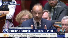 Affaire Benalla: devant les députés, Edouard Philippe défend "une intensité d'action rare" au vue du nombre d'enquêtes menées