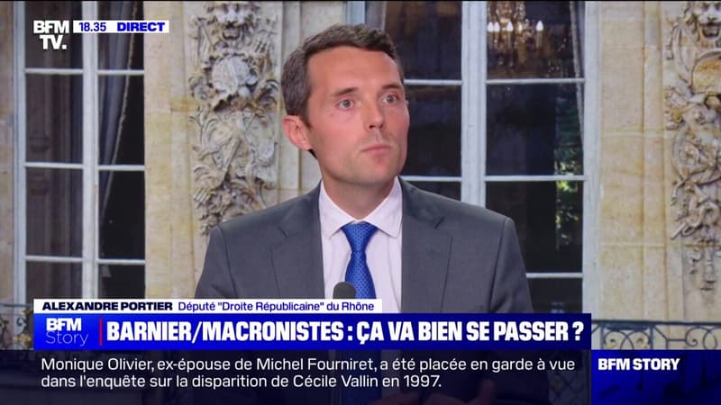 Alexandre Portier (Droite républicaine): Michel Barnier 