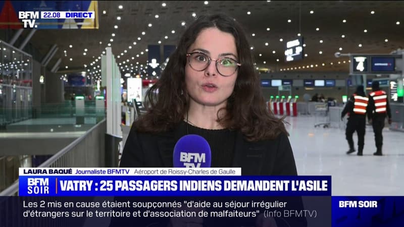 Vatry: les 25 personnes qui ont demandé l'asile en France sont arrivées à l'aéroport de Roissy