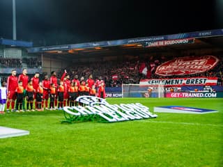 Brest contre le PSV en Ligue des champions, le 10 décembre 2024