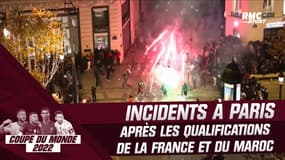 Coupe du monde 2022 : Incidents à Paris après les qualifications de la France et du Maroc