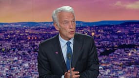 Le président du Medef Patrick Martin le 28 juillet 2025 à BFMTV.
