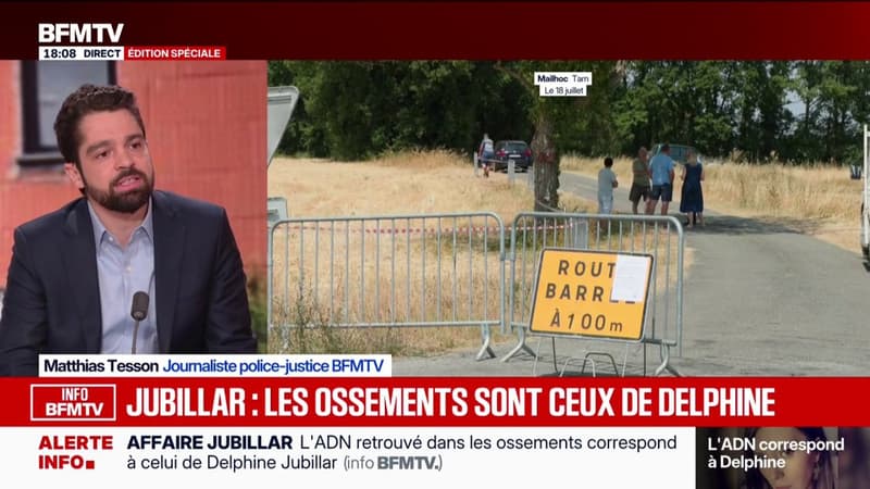 INFO BFMTV - Les ossements retrouvés ce jeudi Mailhoc sont bien ceux de Delphine Jubillar