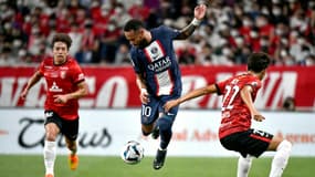 Neymar face aux Urawa Red Diamonds, le 23 juillet 2022.