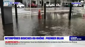 Intempéries: premier bilan dans les Bouches-du-Rhône 