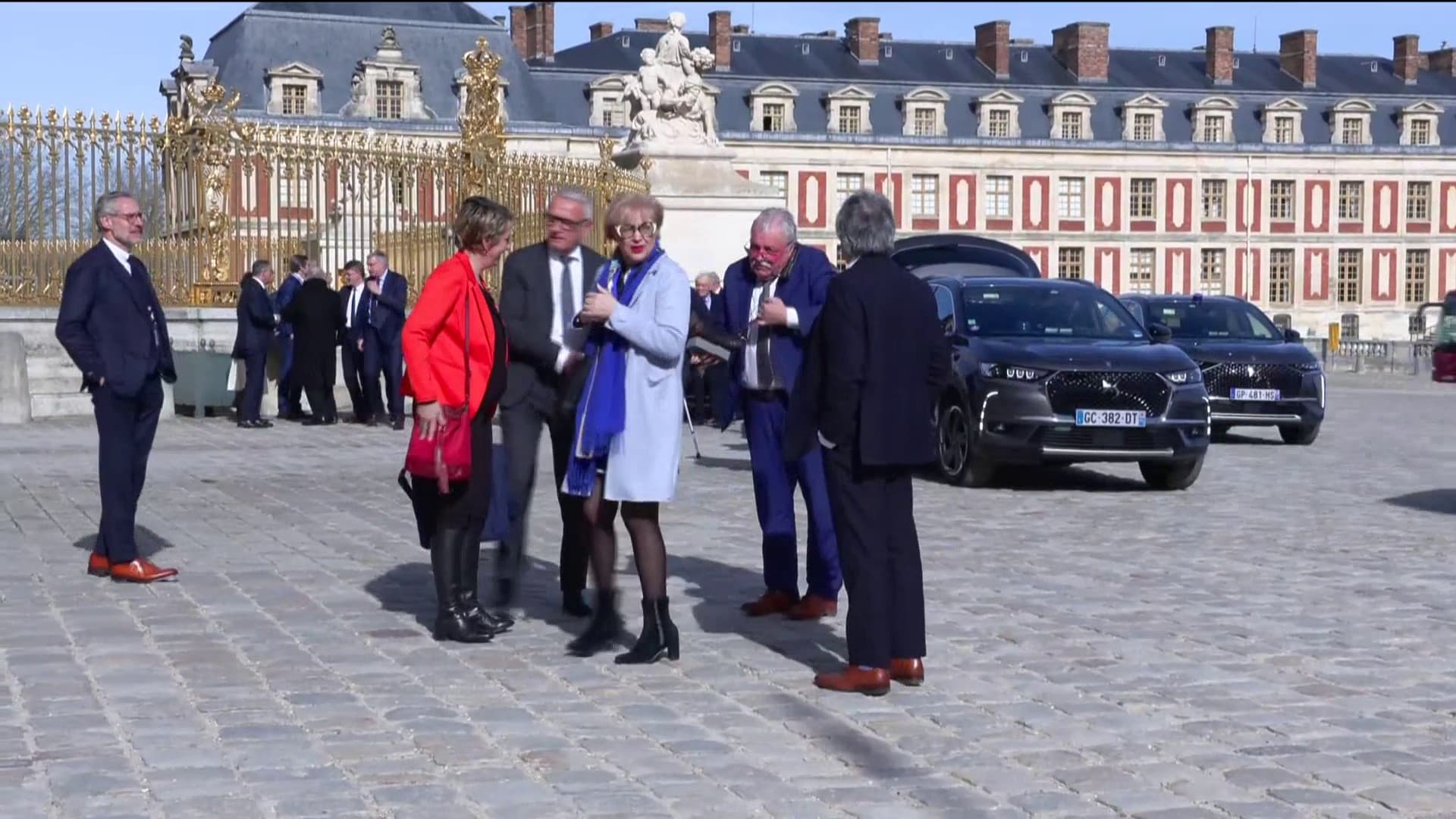 Arrivée parlementaires