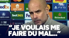 Manchester City : "Je voulais me faire du mal…", Guardiola explique son étrange griffure au visage